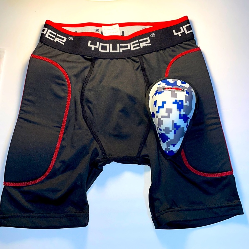 Youper Boys Youth Padded Short